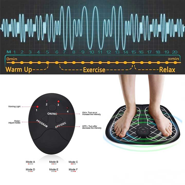 Professional Electric EMS Foot Massager For Feet & Legs ReposePoint Official