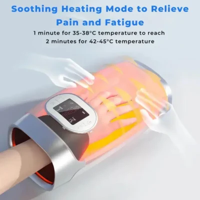 Product image of Hand Massager With Heat by Reposepoint with overlay text
