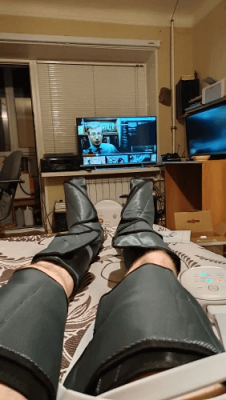 Air Compression Leg Massager for Circulation, Recovery & Pain Relief photo review