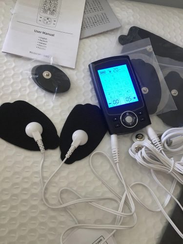 Professional TENS Muscle Stimulator Massager for Pain Relief photo review