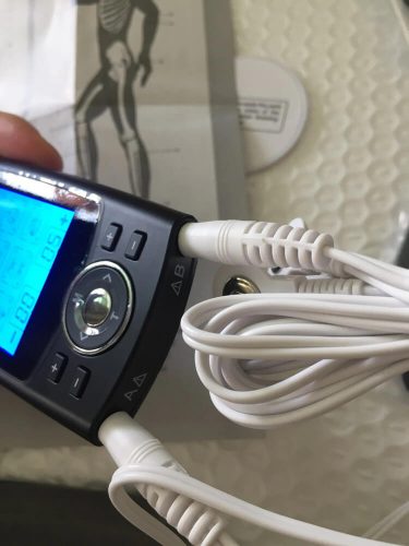 Professional TENS Muscle Stimulator Massager for Pain Relief photo review