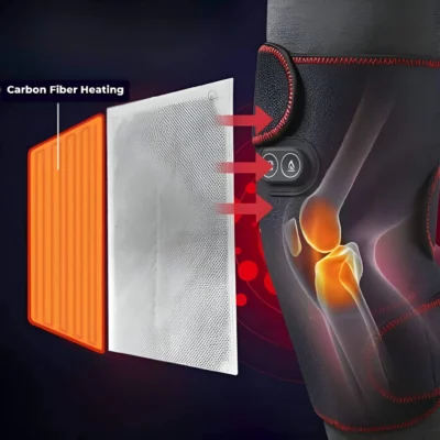 Stay Active and Pain-Free: Thermal Heated Knee Massager Braces