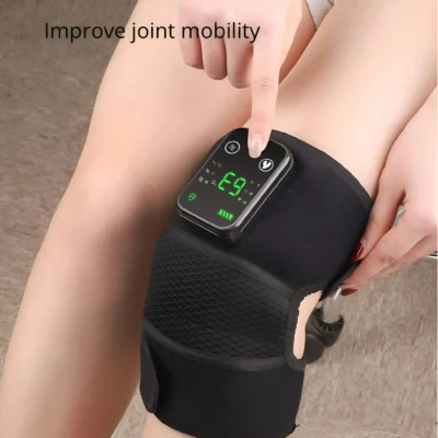 Alleviate Knee Pain: Multi-Functional Knee Massager Brace with Heat Therapy