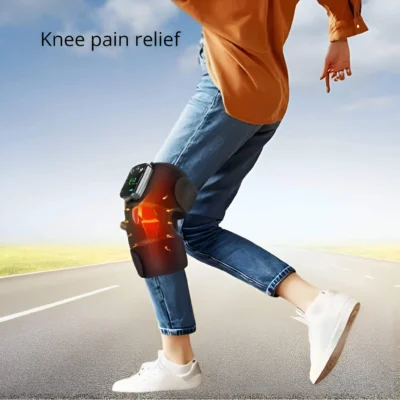 Therapeutic Knee Massager Brace With Heat | REPOSEPOINT