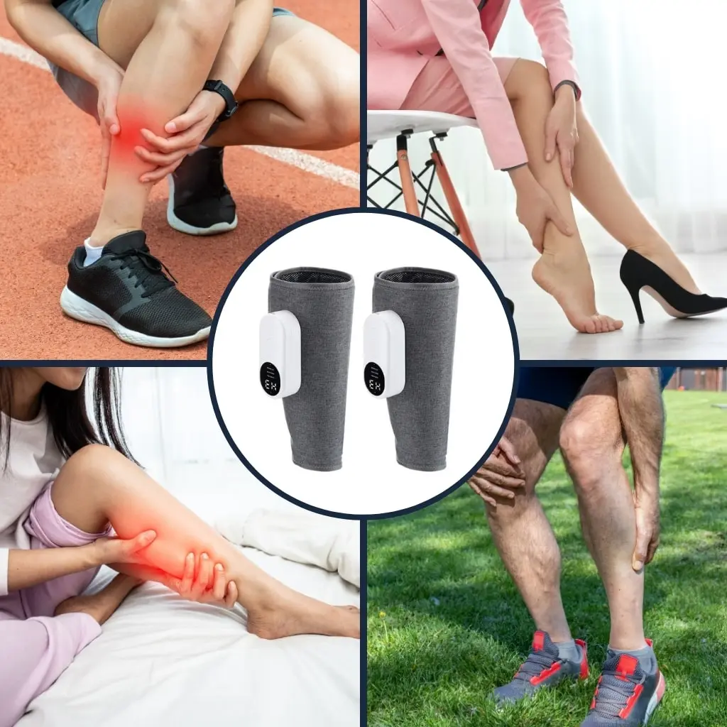 All-New Compression Leg Massager for Relief, Recovery and Improved Circulation