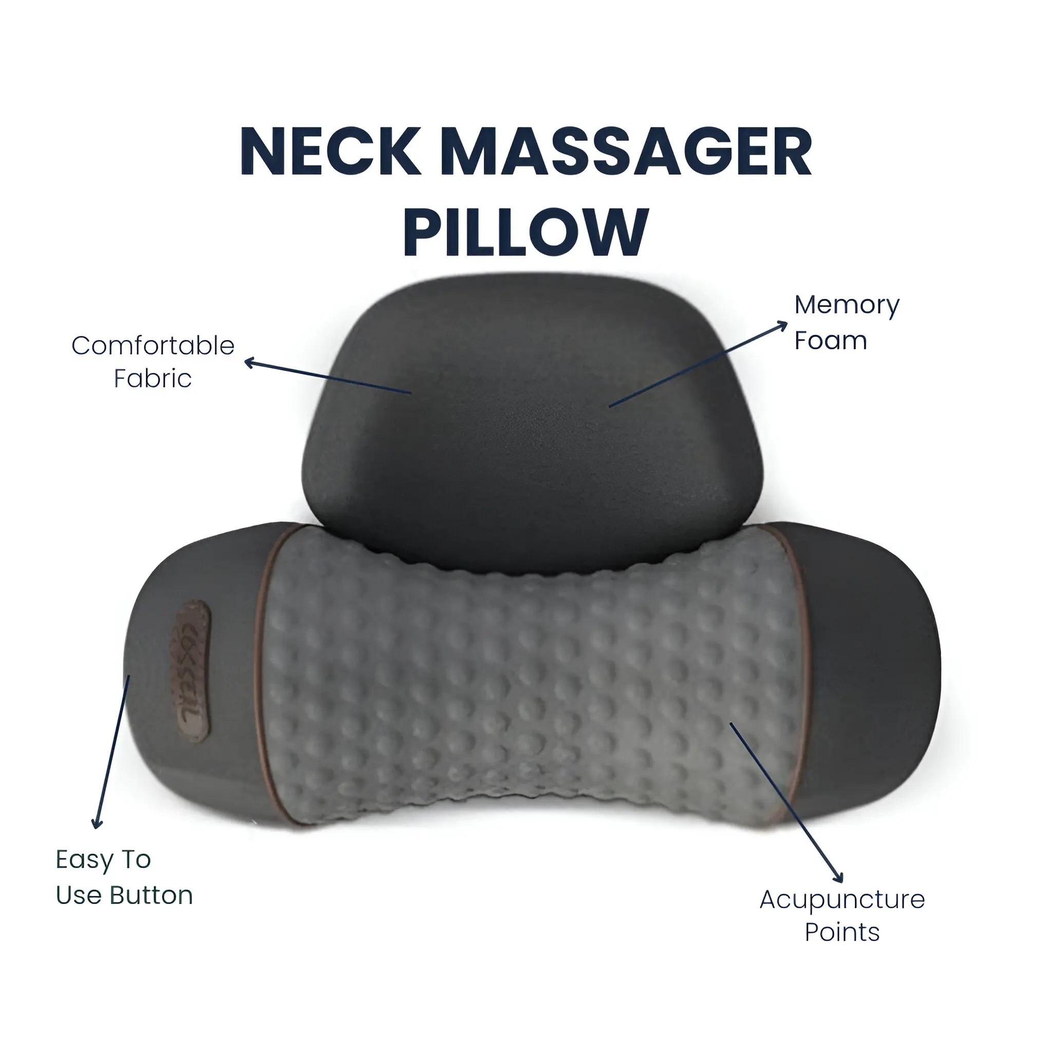 Multi-Purpose Neck Massage Pillow with Heat main image 0