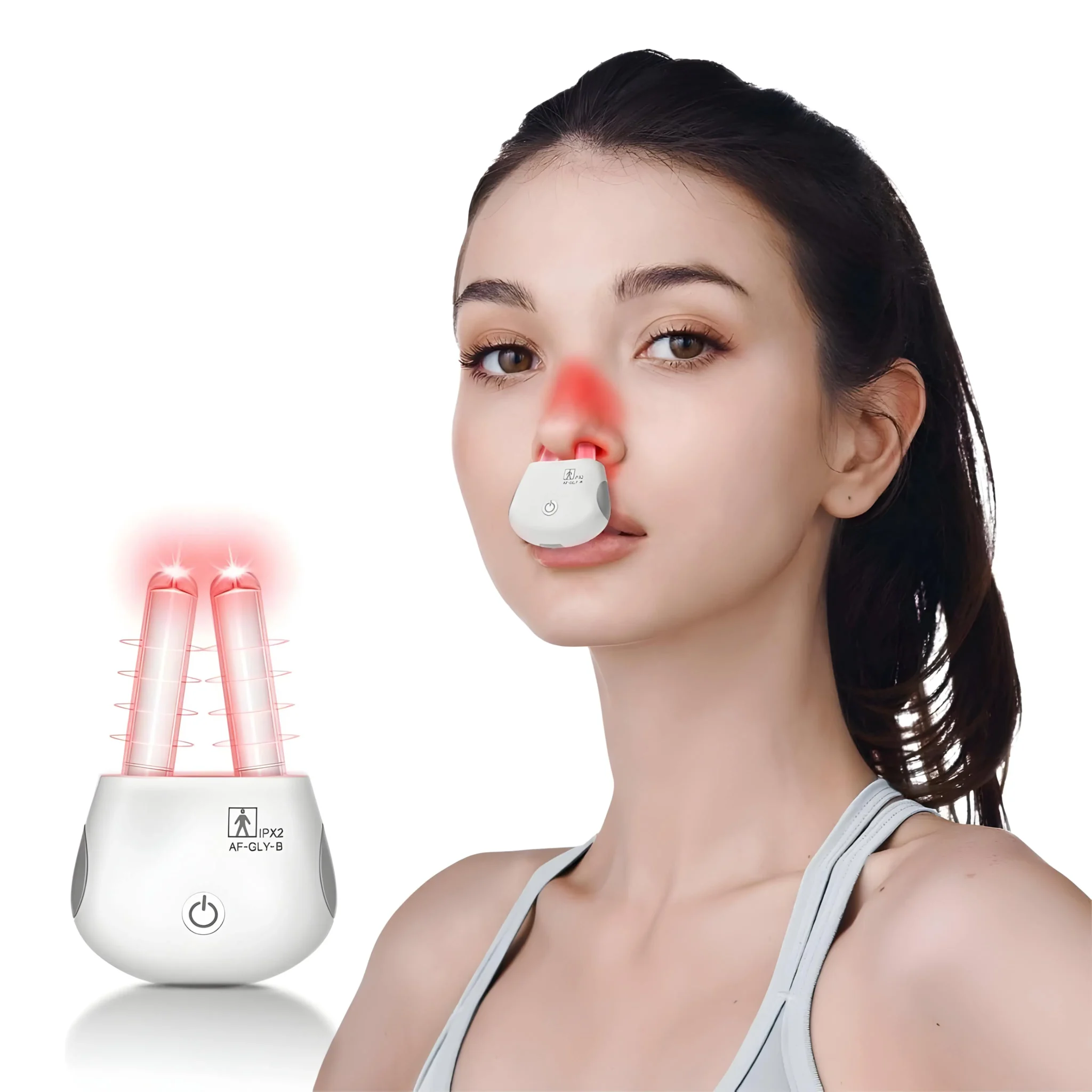 Red Light Nasal Therapy Device For Sinus Pressure Relief - Image 2