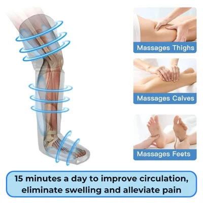 Full Leg Massager With Heat and Compression