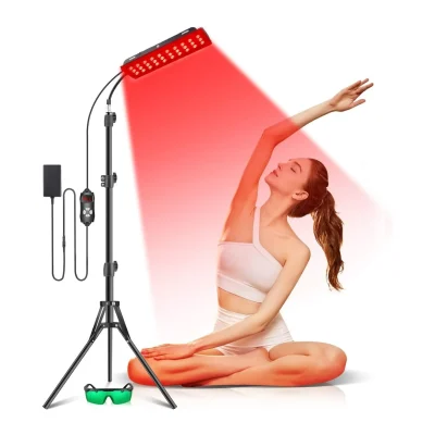 Red Light Therapy Lamp with Stand