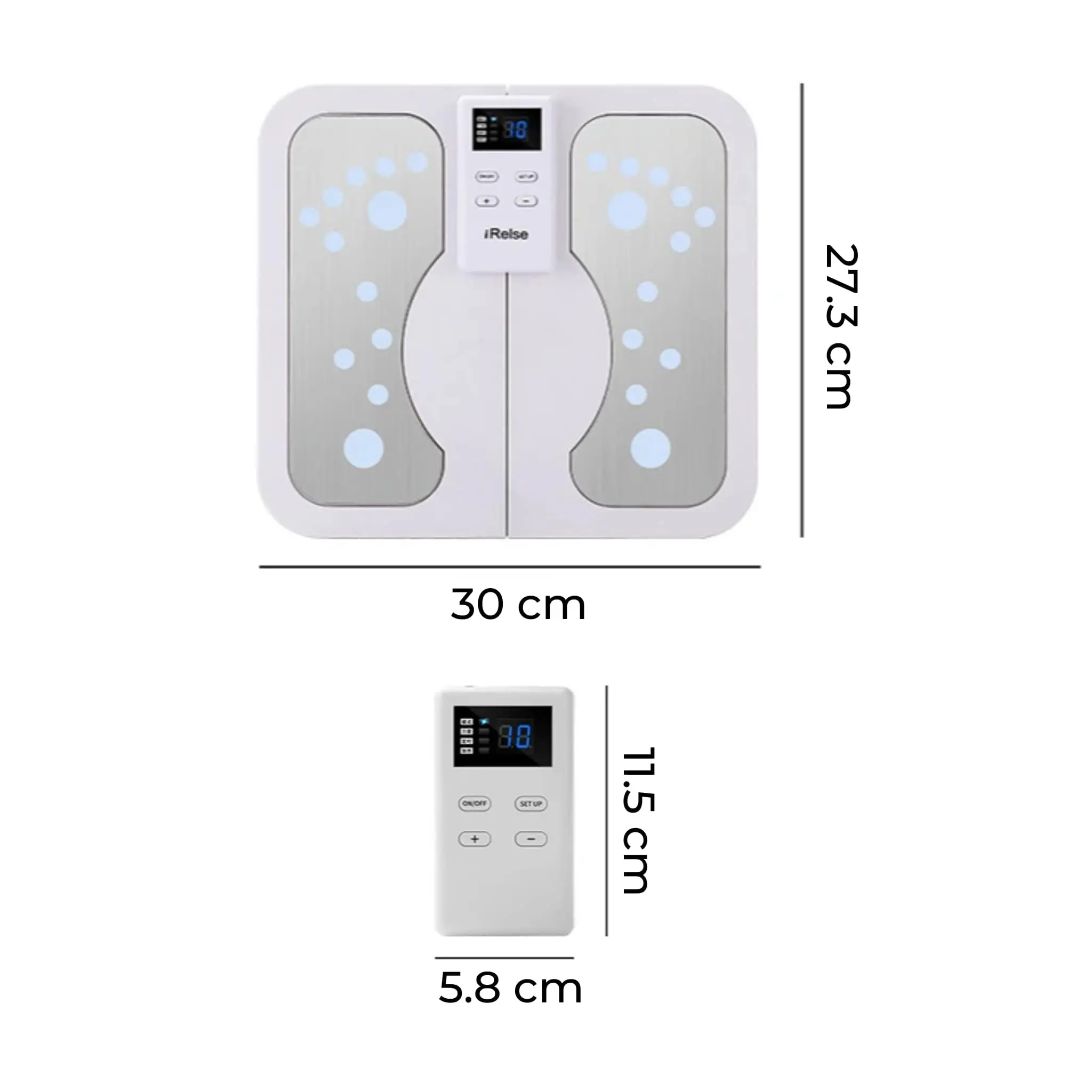 Best TENS/EMS Foot Massager Mat with Heat for Neuropathy