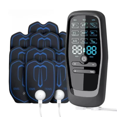 TENS/EMS Muscle Stimulator Unit For Pain Relief And Recovery