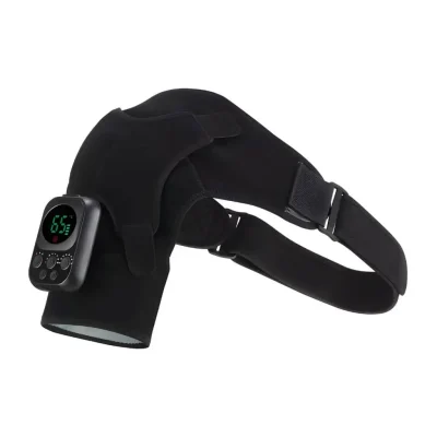 Shoulder Heating Pad with Massager for Pain Relief & Recovery