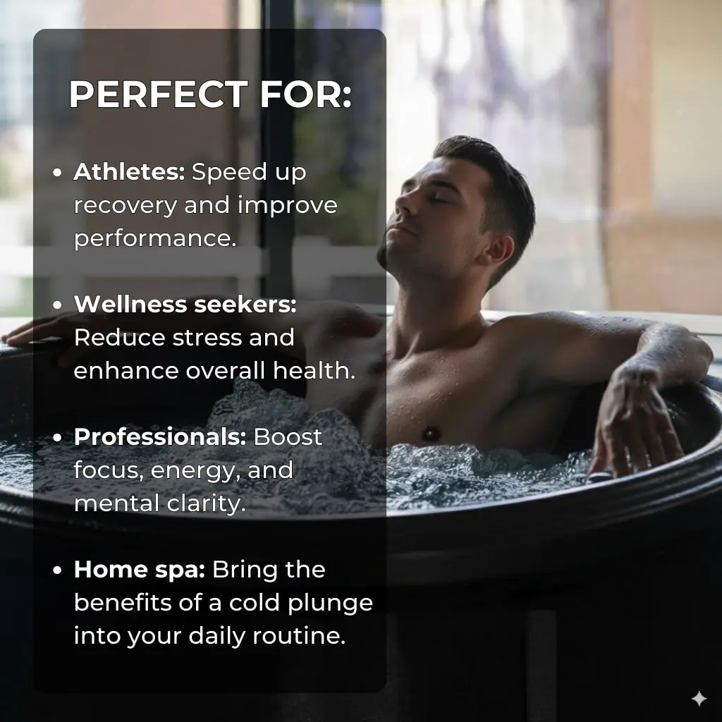 Inflatable Ice Bath Tub for Home