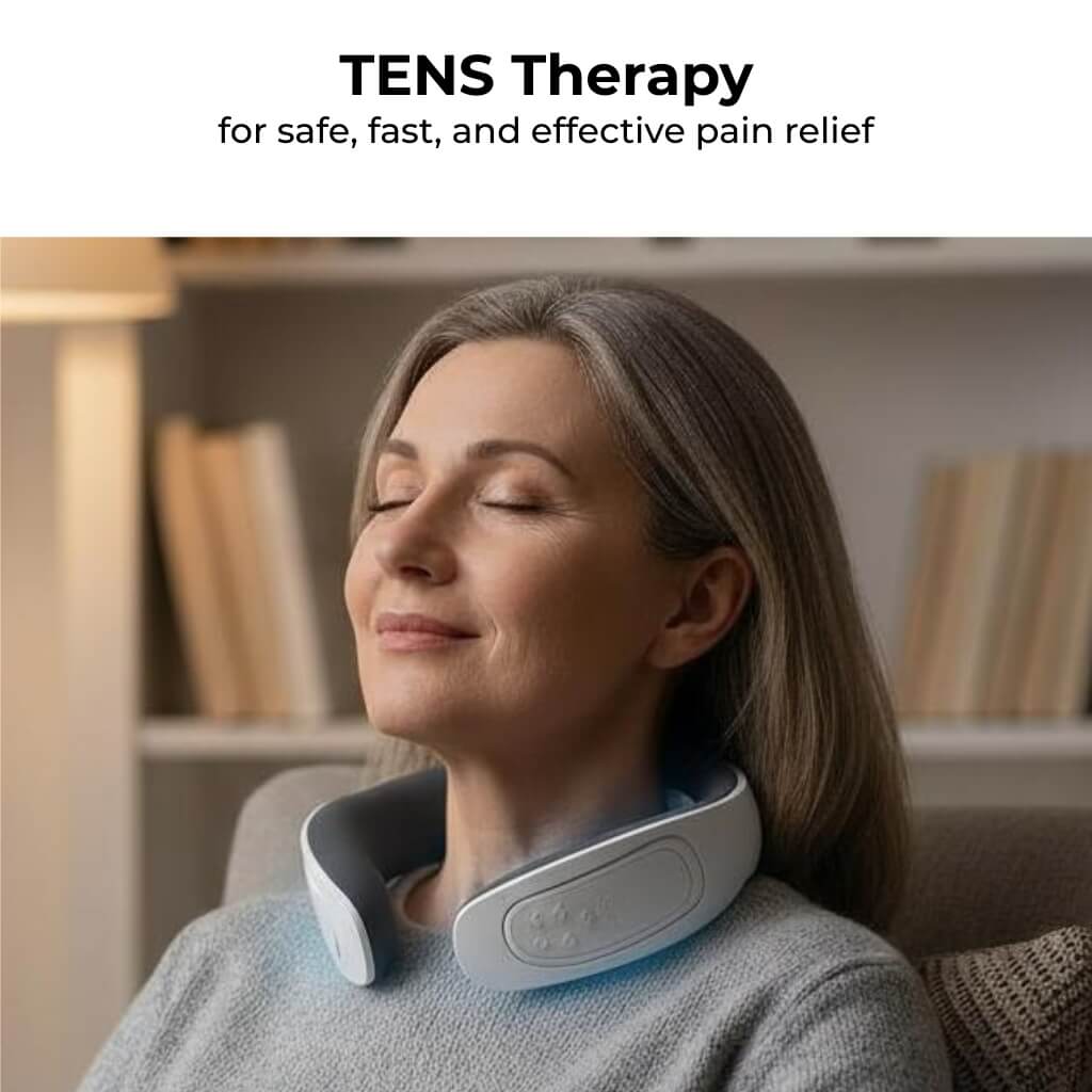 Electric Pulse Neck Massager For Neck Pain Relief - Image 3