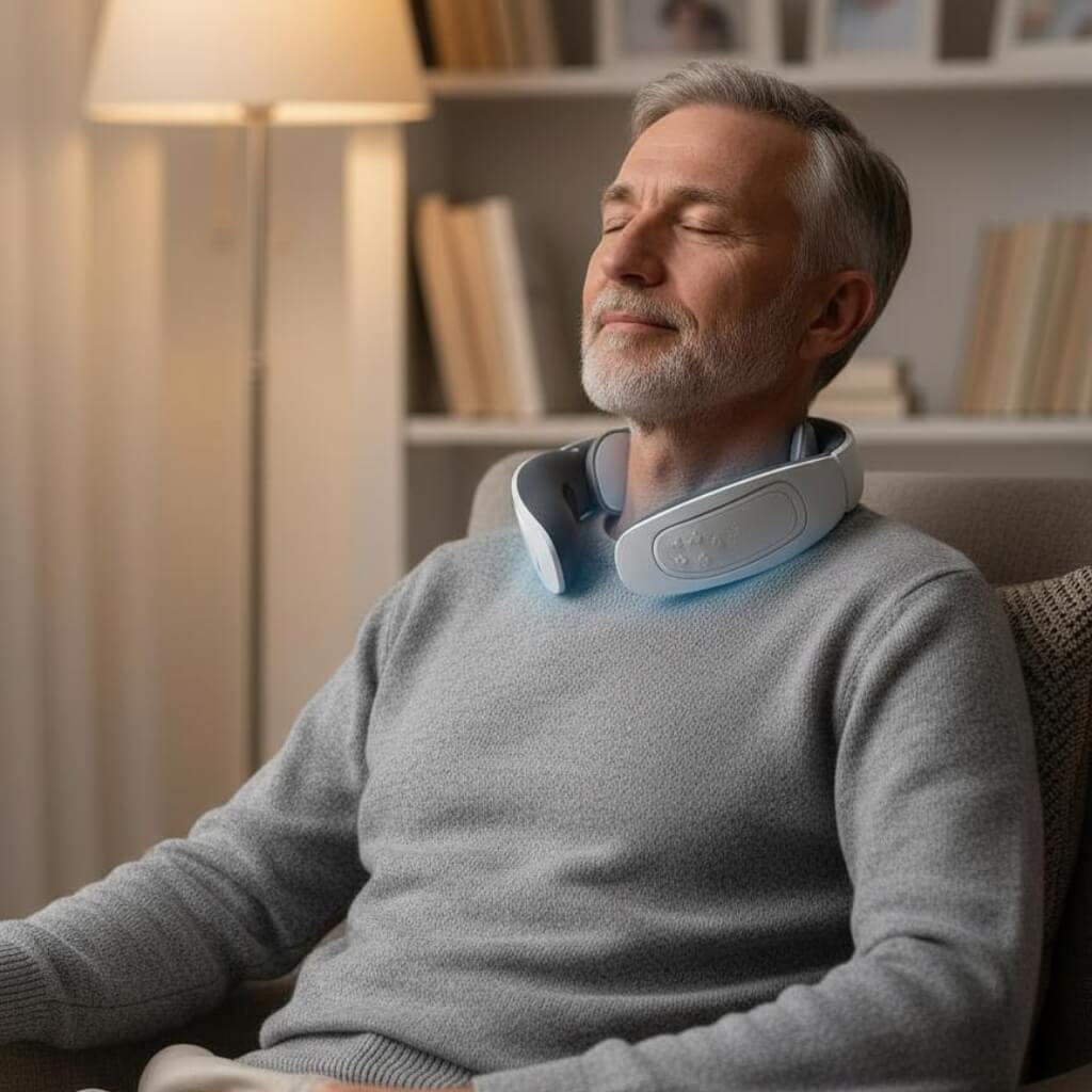 Electric Pulse Neck Massager For Neck Pain Relief - Image 5